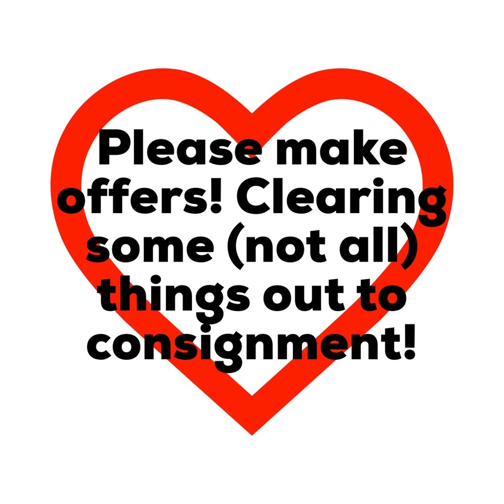 Clearing out some items for consignment!